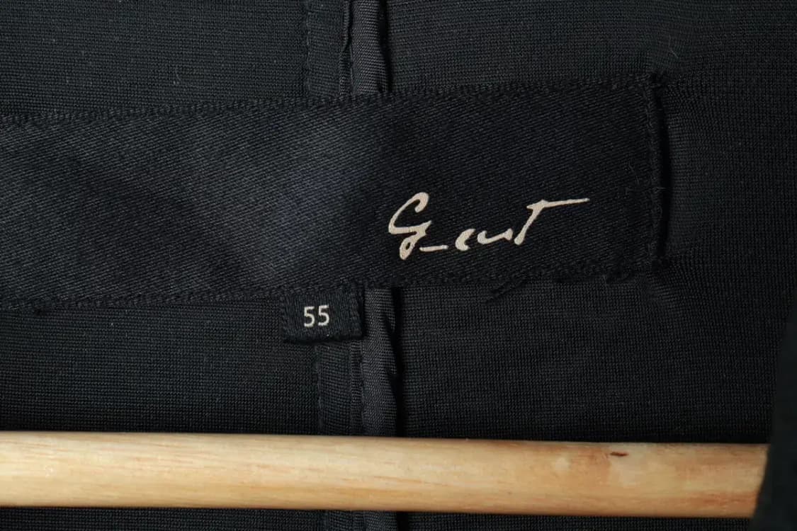 W(S-M) 지컷 코트자켓 작은오염 그린 울-16A4F 상품이미지5