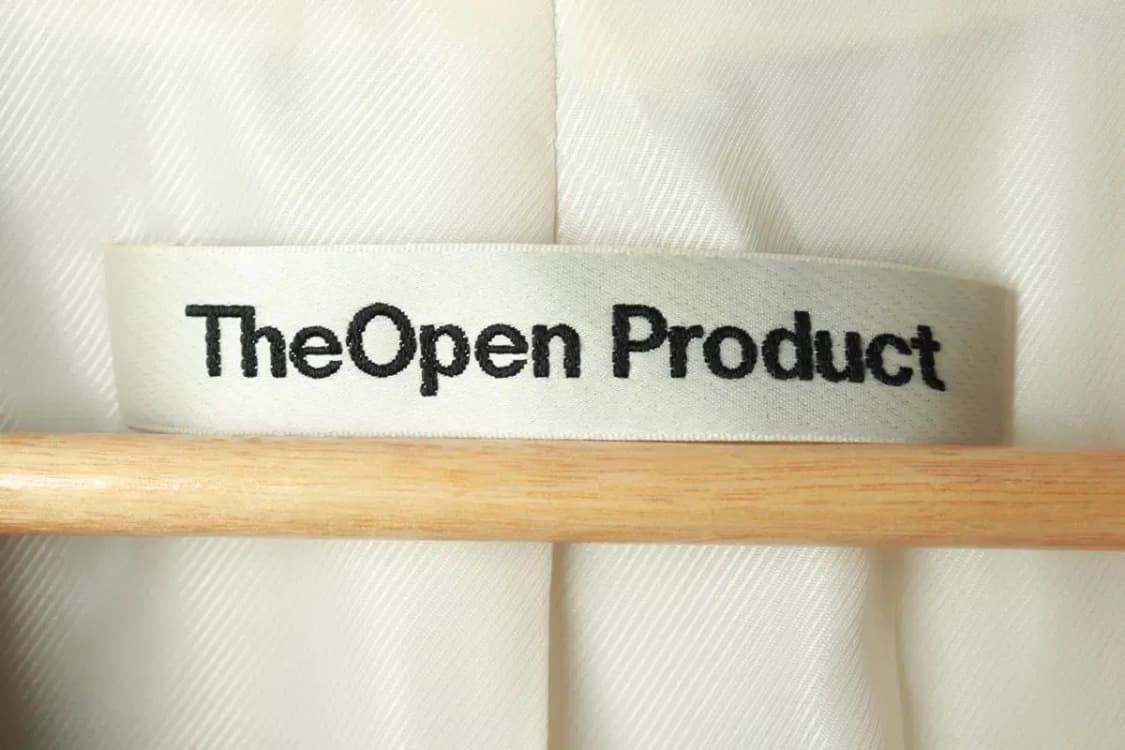 W(M-L) 더오픈프로덕트 코트자켓 오픈Yy 더블 화이트 울-16A50 상품이미지5