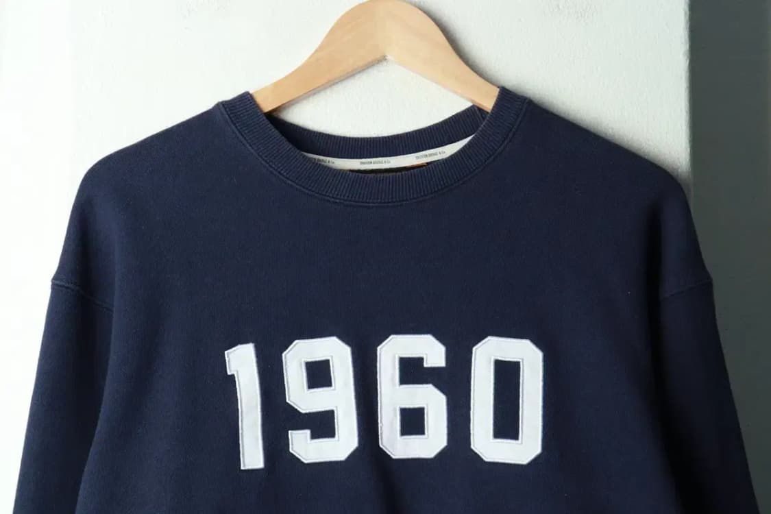 (M-L) 유니폼브릿지 맨투맨 티셔츠 1960 네이비 아메카지-169EF 상품이미지3