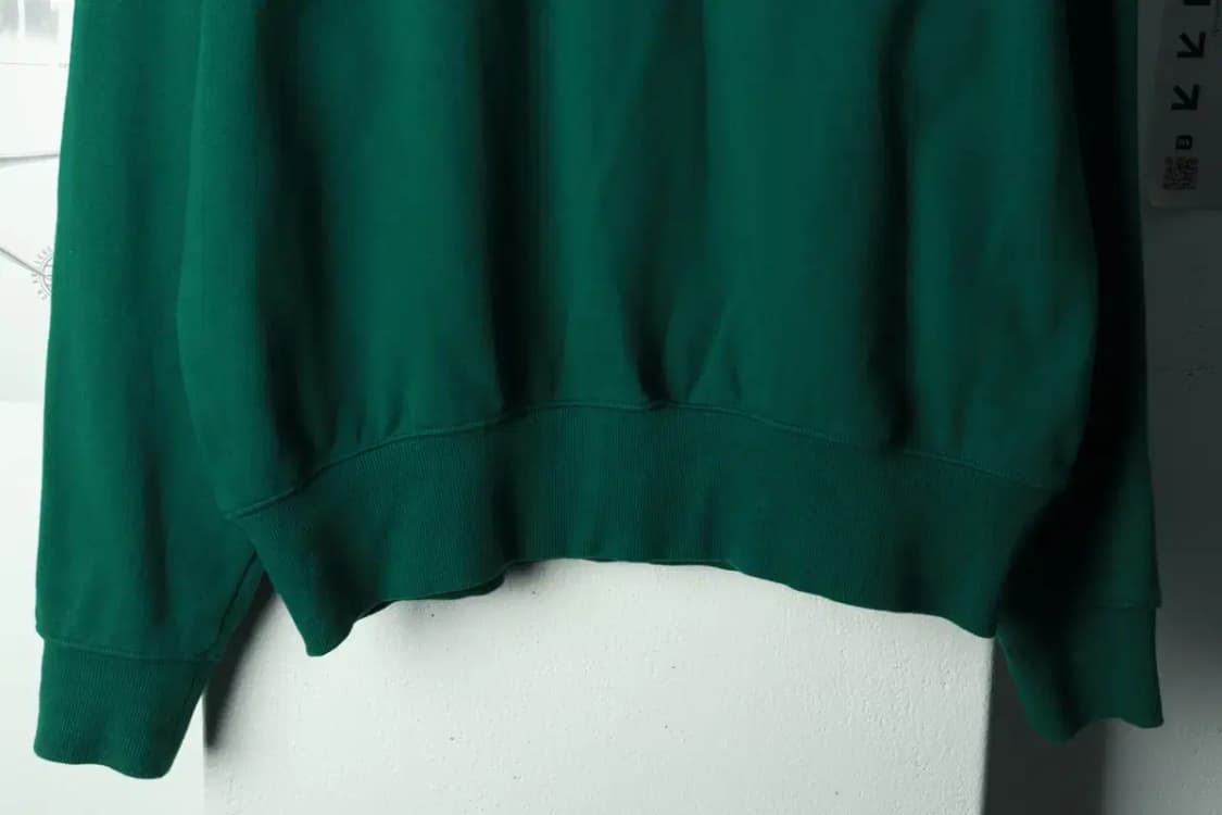 (L-XL) 에드리엘로스 맨투맨 티셔츠 루즈핏 반집업 그린-169F0 상품이미지4