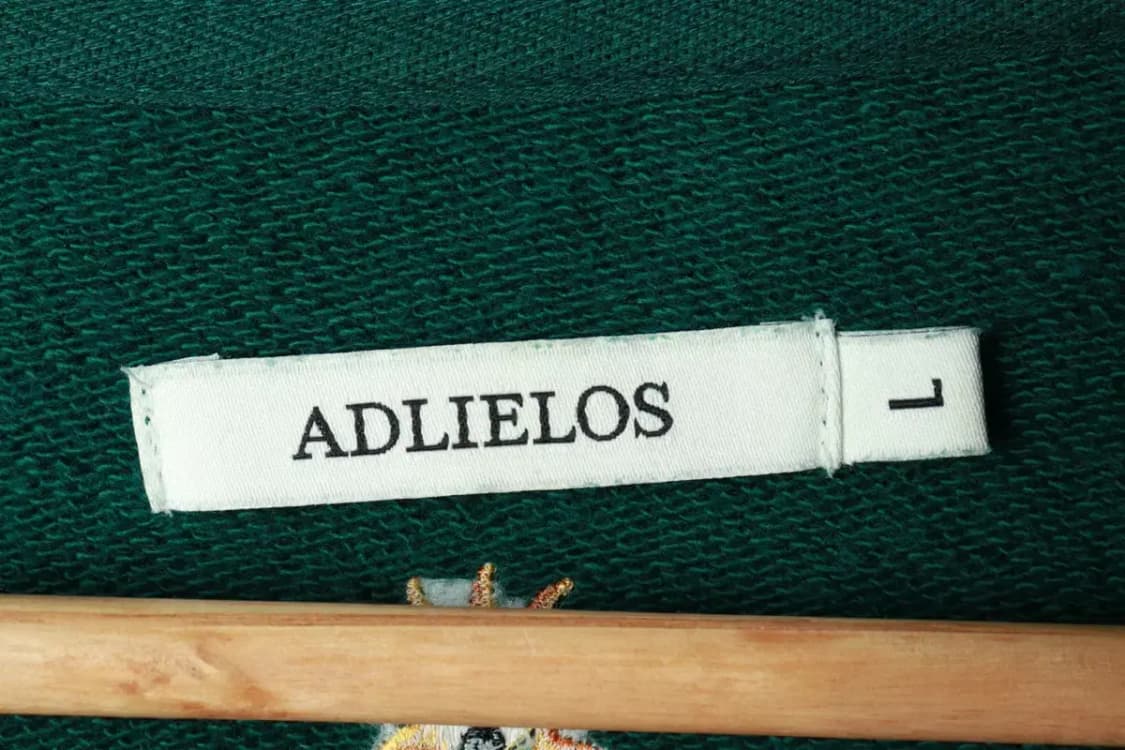 (L-XL) 에드리엘로스 맨투맨 티셔츠 루즈핏 반집업 그린-169F0 상품이미지7