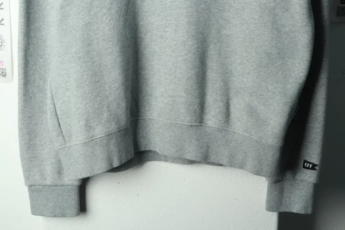 (L-XL) 이벳필드 맨투맨 티셔츠 루즈핏 빅로고 그레이-169F1 상품이미지4