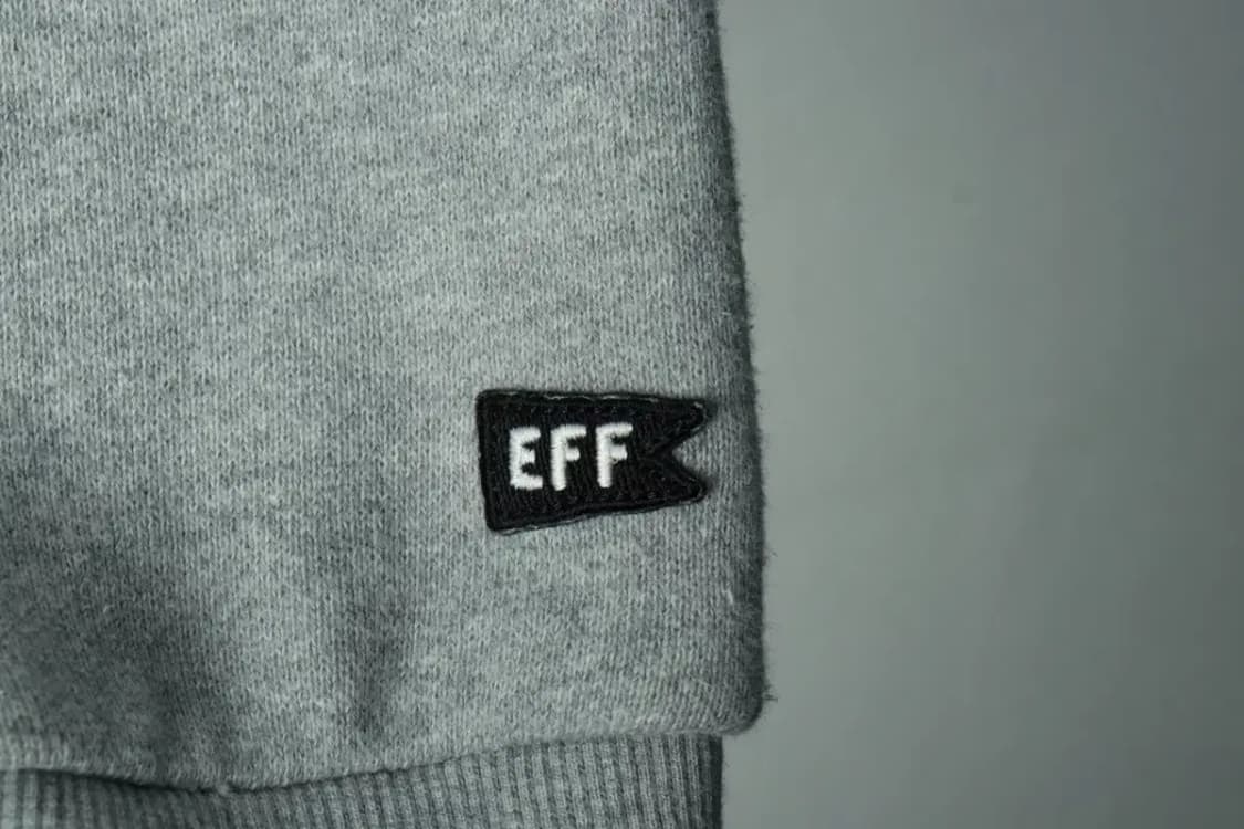 (L-XL) 이벳필드 맨투맨 티셔츠 루즈핏 빅로고 그레이-169F1 상품이미지6