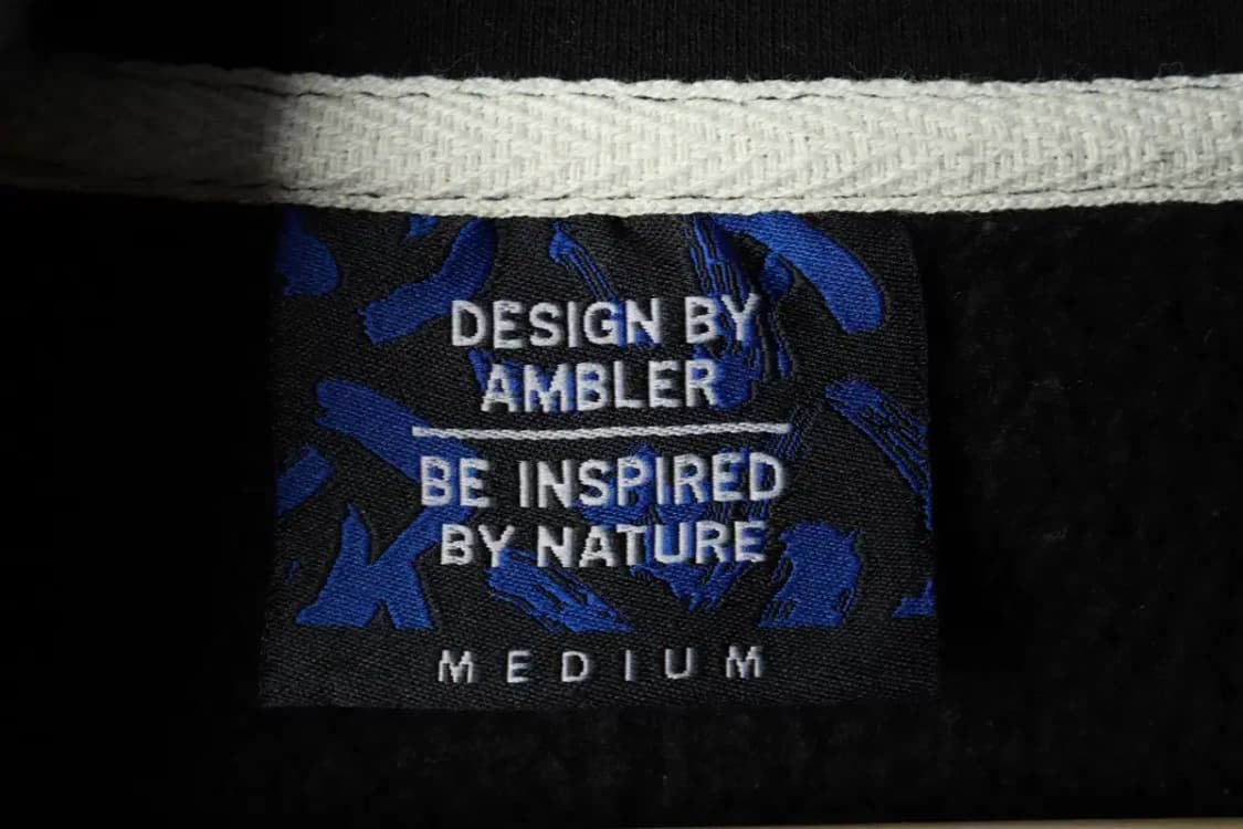 (M-L) 엠블러 맨투맨 티셔츠 반집업 기모 스트릿 풀오버-169F2 상품이미지7