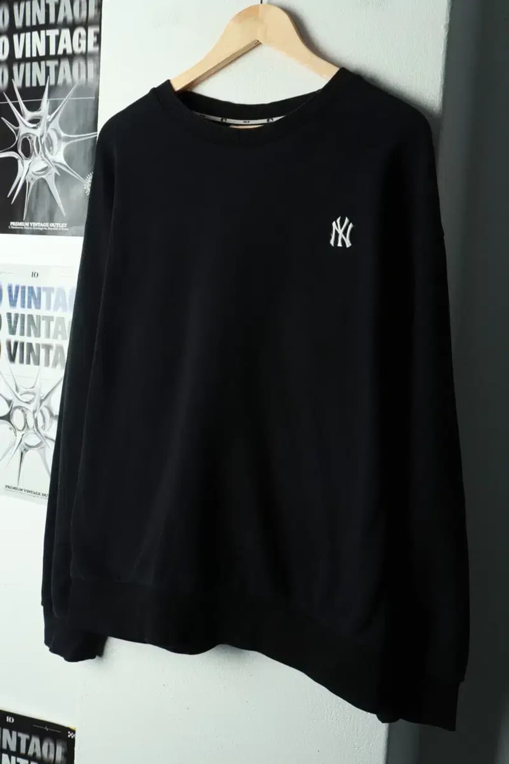 (L-XL) MLB 엠엘비 맨투맨 티셔츠 사용감 뉴욕 양키즈-169F3 상품이미지1