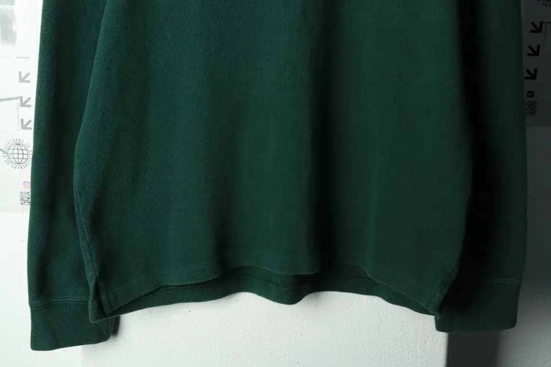 (M-L) 폴로 랄프로렌 니트 작은사용감 반집업 그린 포니-169F9 상품이미지4