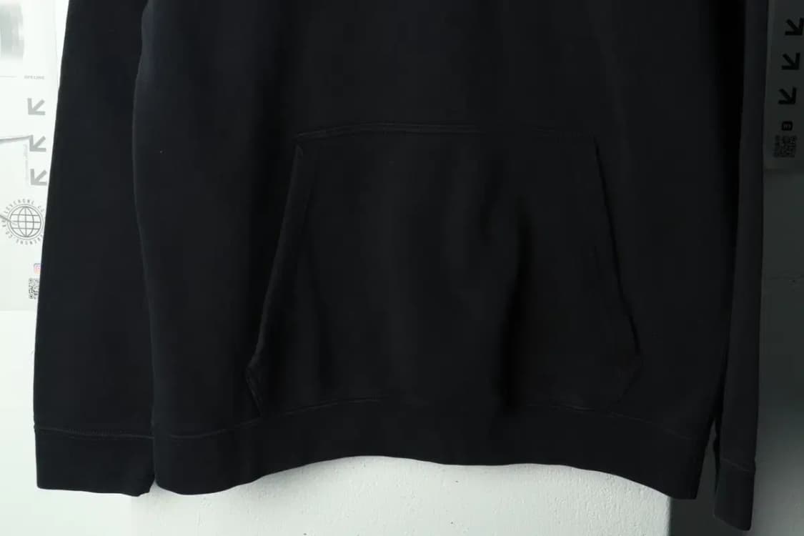 (L-XL) 나이키 후드티셔츠 블랙 기모 올드스쿨-169FE 상품이미지4