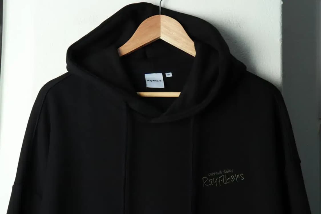 (L-XL) 레이피커스 후드티셔츠 프린팅 블랙 키치-16A01 상품이미지3