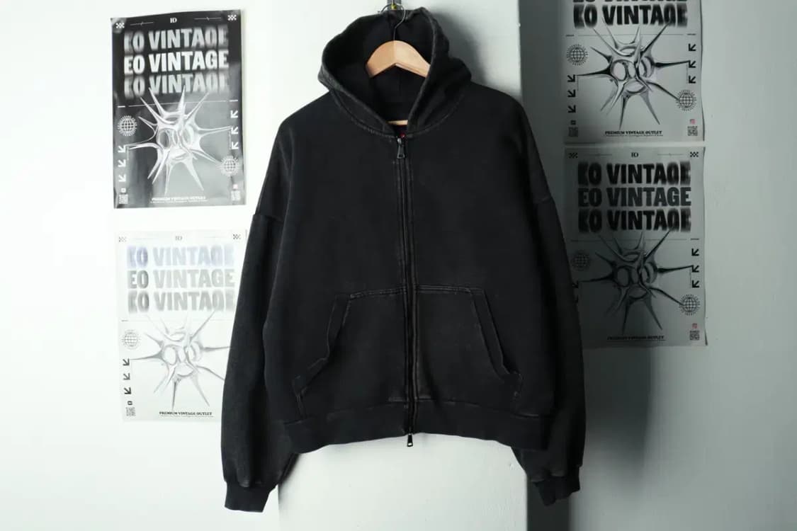 (XL-2XL) 에드리엘로스 후드집업 워시드 피그먼트 기모-16A02 상품이미지2