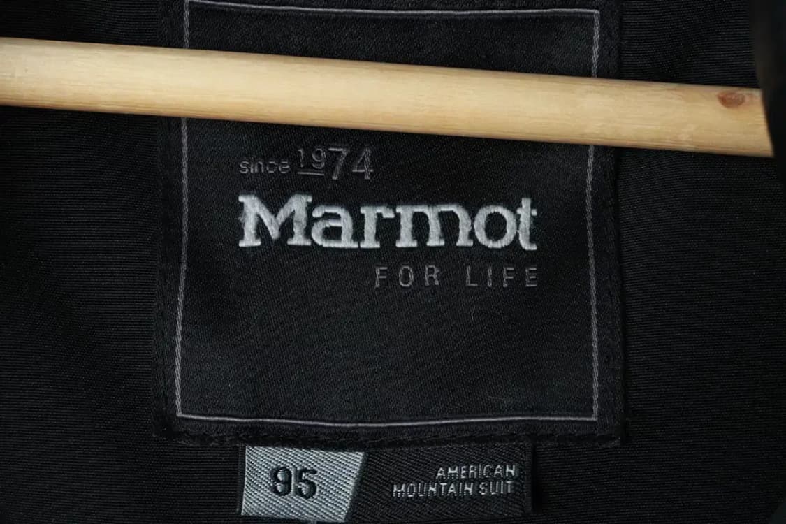 (M-L) 마모트 패딩 점퍼자켓 덕다운 블랙 올드스쿨-16A04 상품이미지7