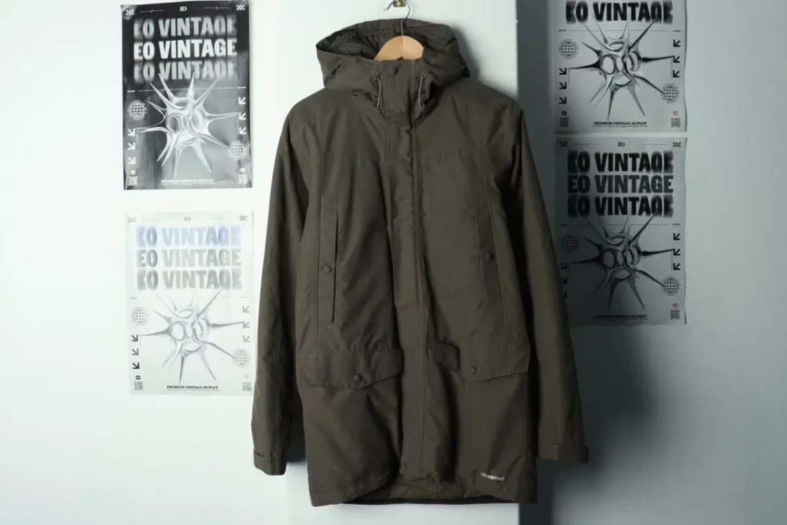 (M) 아디다스 패딩 점퍼자켓 야상 경량 카키-16A06 상품이미지2