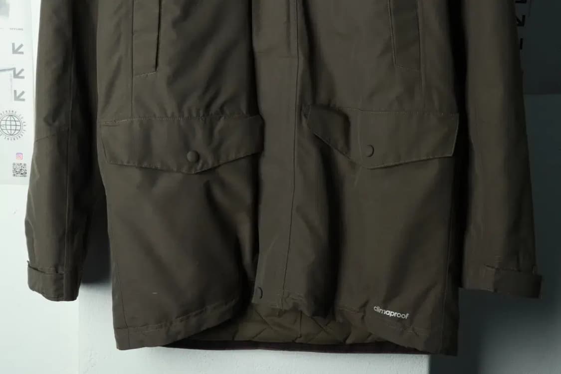 (M) 아디다스 패딩 점퍼자켓 야상 경량 카키-16A06 상품이미지4