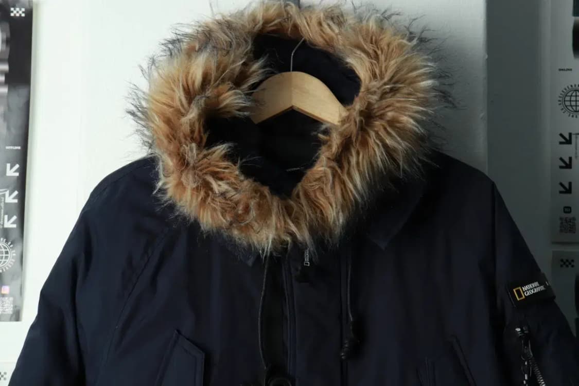 (L) 내셔널지오그래픽 패딩 점퍼자켓 유틸리티 블루웨일 한정-16A07 상품이미지3