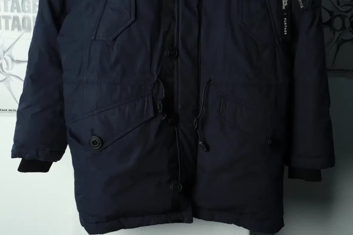 (L) 내셔널지오그래픽 패딩 점퍼자켓 유틸리티 블루웨일 한정-16A07 상품이미지4