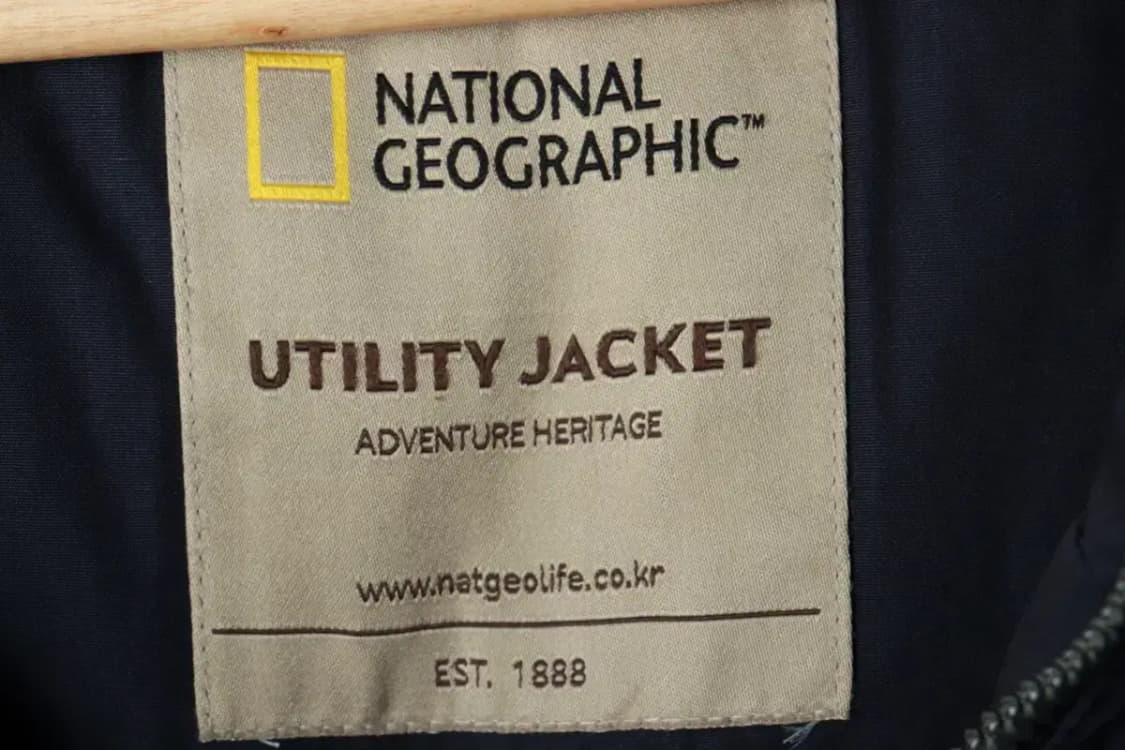 (L) 내셔널지오그래픽 패딩 점퍼자켓 유틸리티 블루웨일 한정-16A07 상품이미지7
