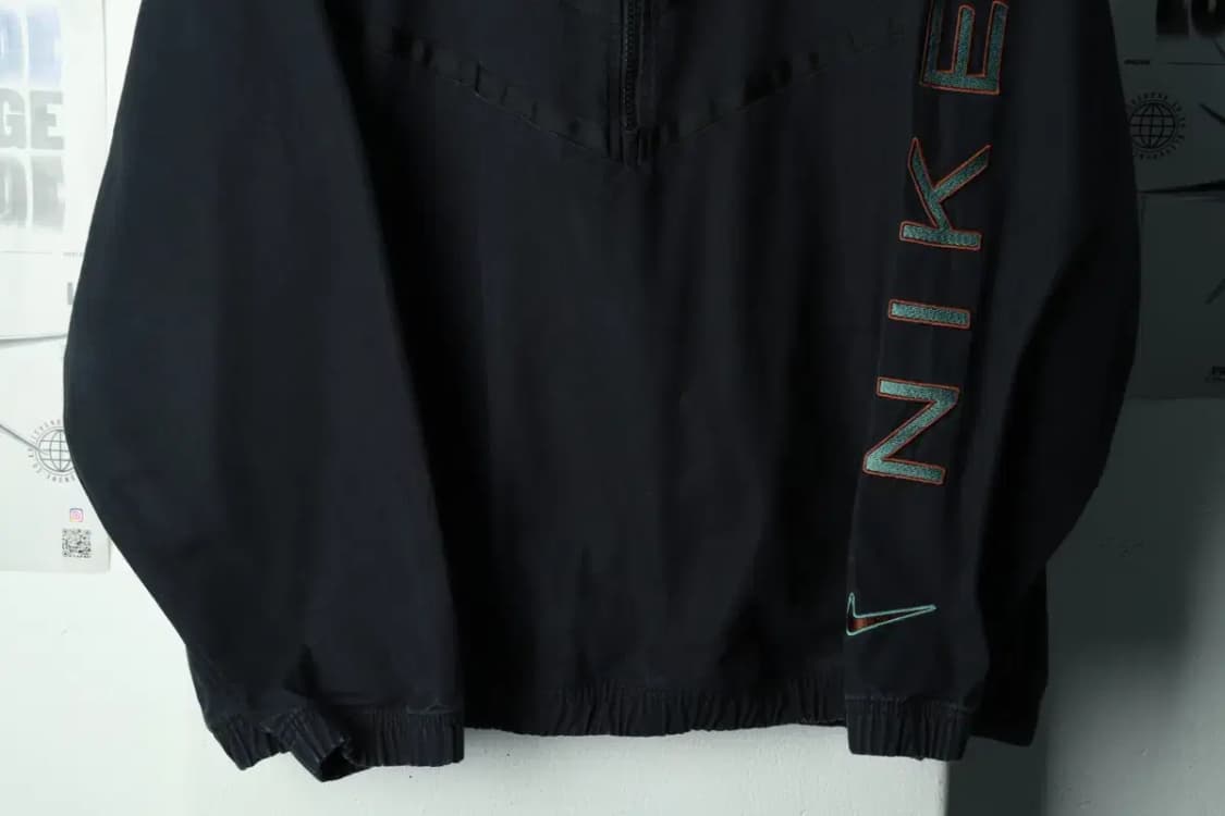 (XL) 나이키 집업 바람막이 점퍼자켓 아노락 잘익음 블랙-16A0C 상품이미지4