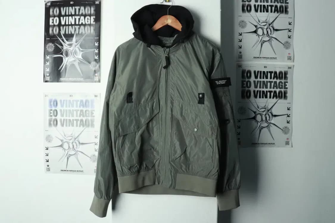 (L-XL) 프랭크스톤 집업 바람막이 점퍼자켓 항공 카키-16A0D 상품이미지2