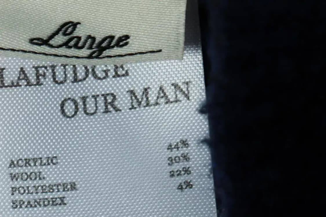 (L-XL) 라퍼지스토어 니트 가디건 카라 네이비 헤비울-16A10 상품이미지6