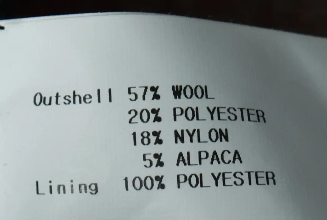 (XL) 마틴플랜 코트자켓 베이지 울 알파카-16A11 상품이미지7