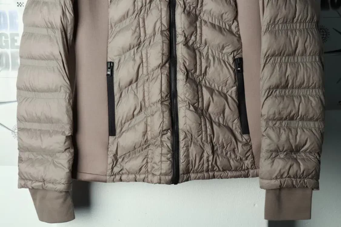 W(M-L) 마이클코어스 패딩 점퍼자켓 경량 샌드 한정판-16A14 상품이미지4