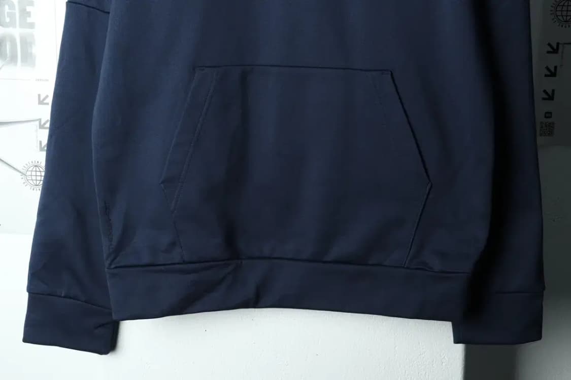 (S-M) 나이키 맨투맨 티셔츠 네이비 기모 폴리-166C6 상품이미지4