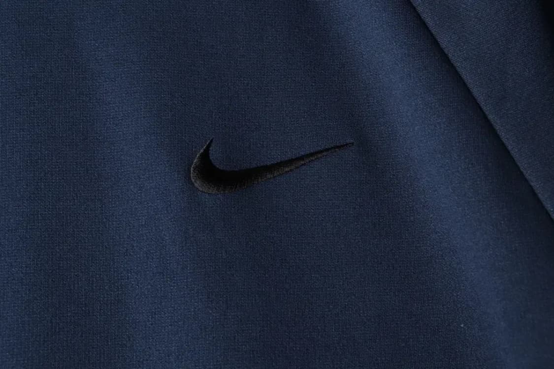 (S-M) 나이키 맨투맨 티셔츠 네이비 기모 폴리-166C6 상품이미지5