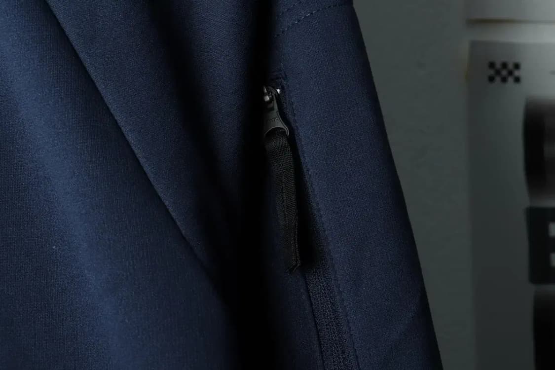 (S-M) 나이키 맨투맨 티셔츠 네이비 기모 폴리-166C6 상품이미지6