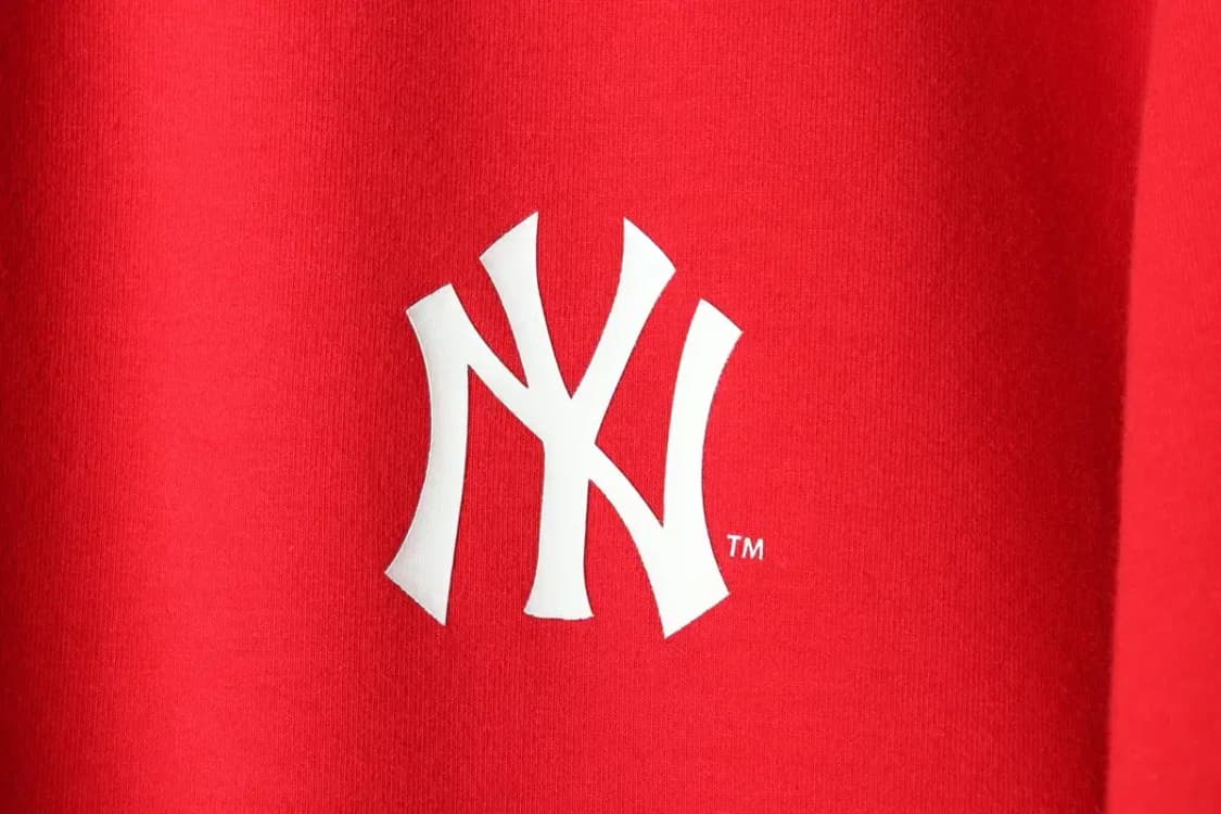 (L-XL) MLB 엠엘비 맨투맨 티셔츠 반집업 양키즈 레드-166C7 상품이미지6