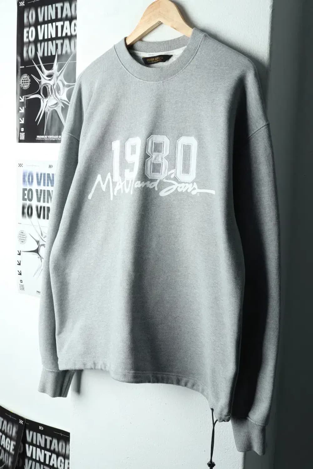 (L-XL) 유니폼브릿지 맨투맨 티셔츠 빅로고 아메카지 스트링-166C8 상품이미지1