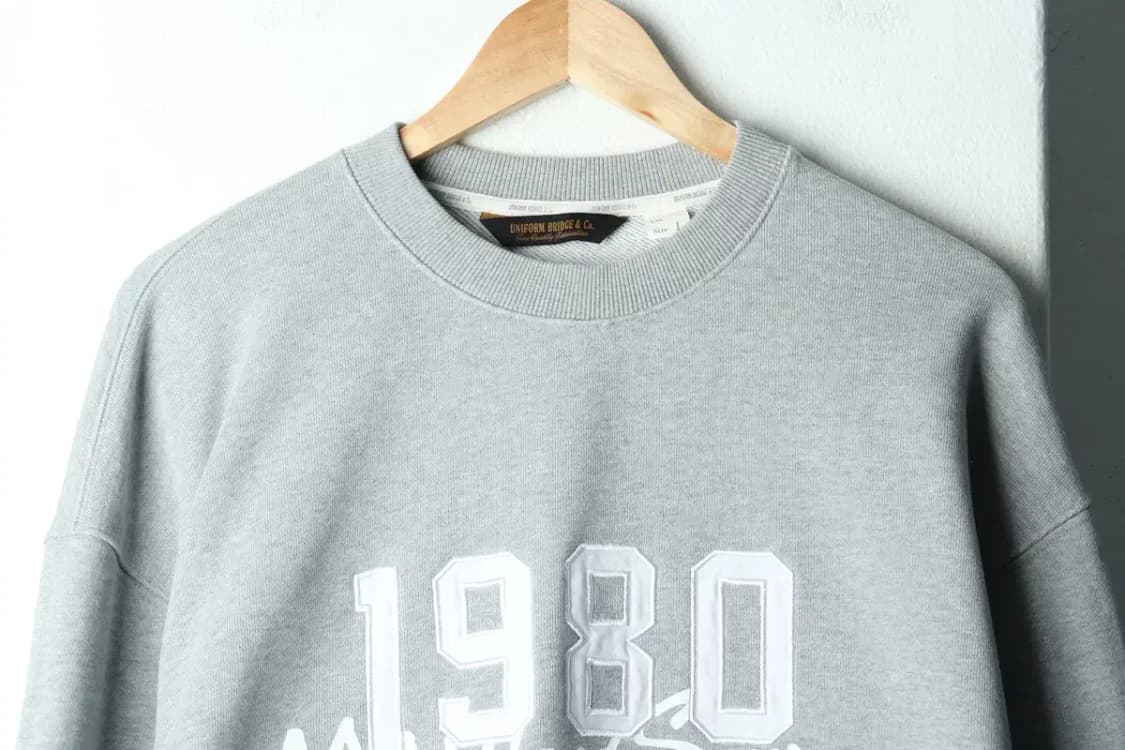 (L-XL) 유니폼브릿지 맨투맨 티셔츠 빅로고 아메카지 스트링-166C8 상품이미지3