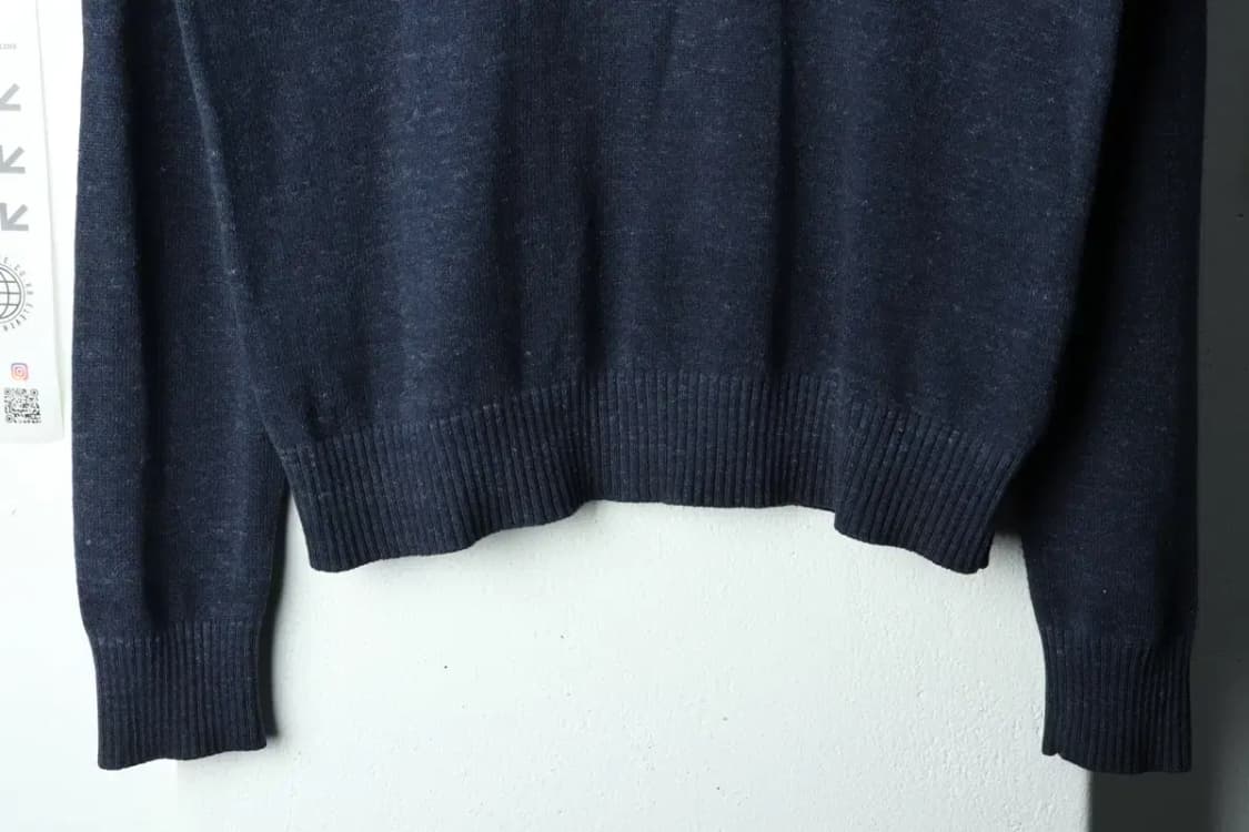 (M) 갭 니트 네이비 무지-166D3 상품이미지4