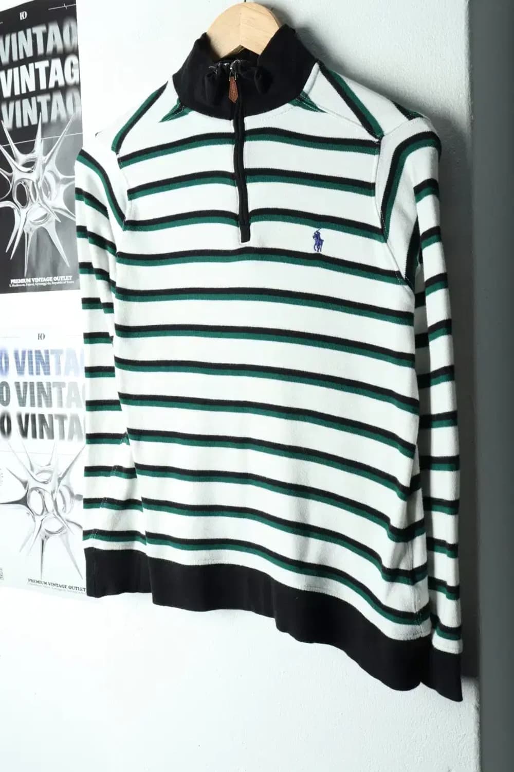 (F) 폴로 랄프로렌 니트 아동 키즈 반집업 포니-166D4 상품이미지1