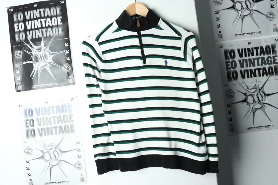 (F) 폴로 랄프로렌 니트 아동 키즈 반집업 포니-166D4 상품이미지2