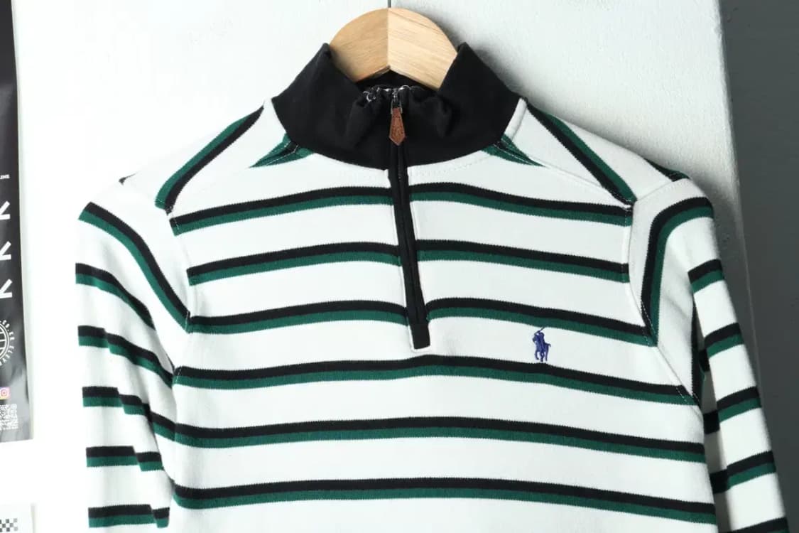 (F) 폴로 랄프로렌 니트 아동 키즈 반집업 포니-166D4 상품이미지3