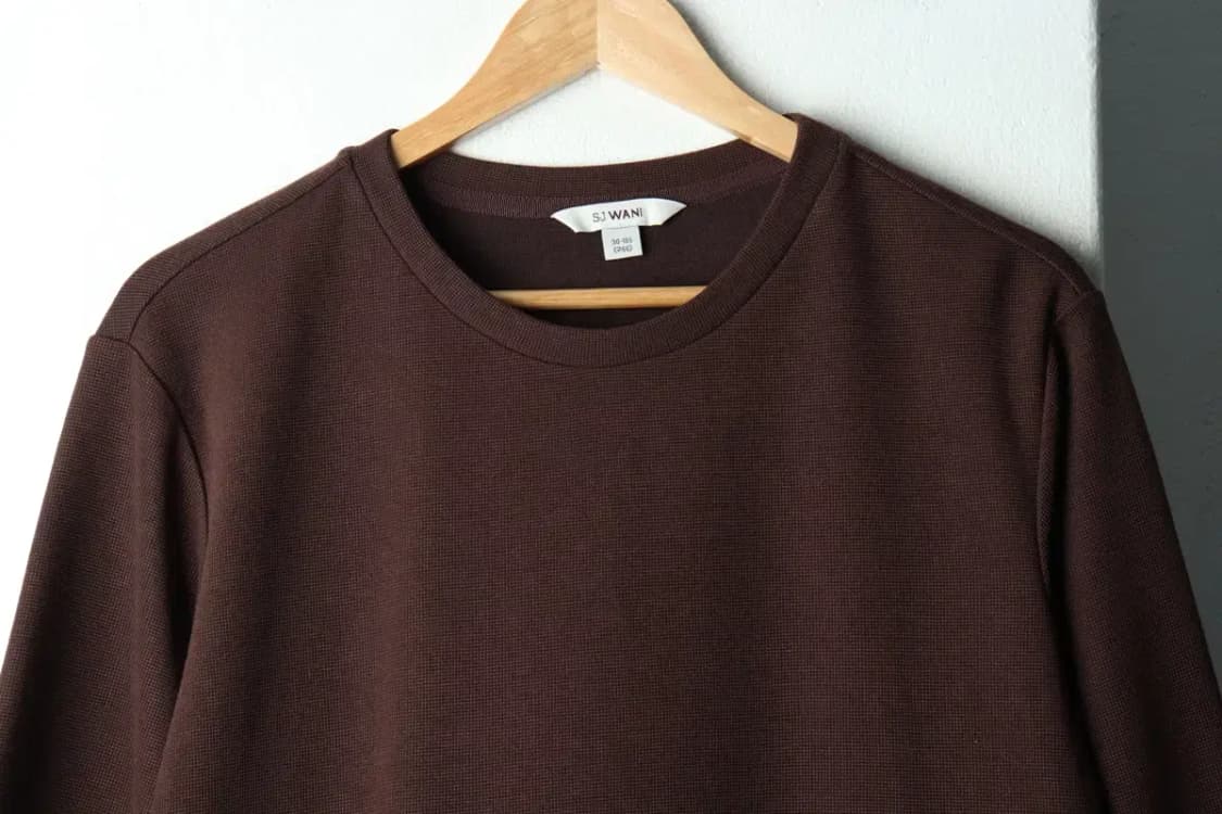 W(M) 손정완 니트 7부 브라운 레이어드-166D5 상품이미지3