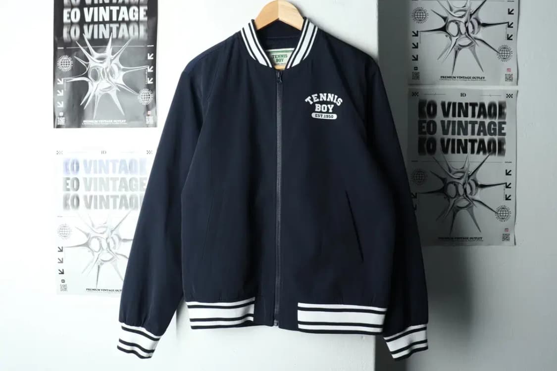 (L-XL) 헤드 집업 바람막이 점퍼자켓 스타디움 네이비-166E3 상품이미지2