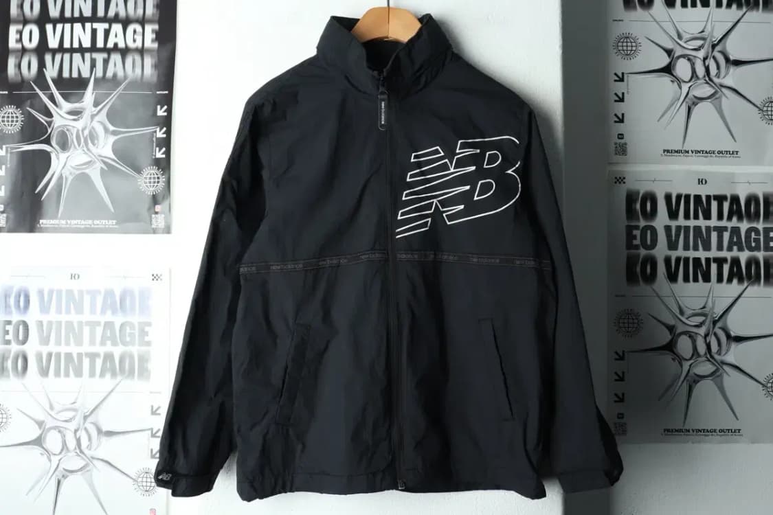 (F) 뉴발란스 집업 바람막이 점퍼자켓 아동 키즈 올드스쿨-166E4 상품이미지2