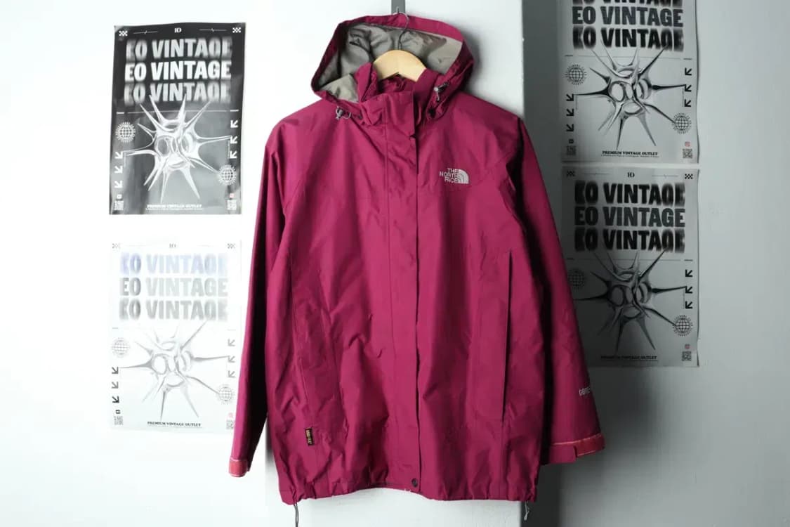 W(M) 노스페이스 집업 바람막이 점퍼자켓 고어텍스 퍼플-166E5 상품이미지2