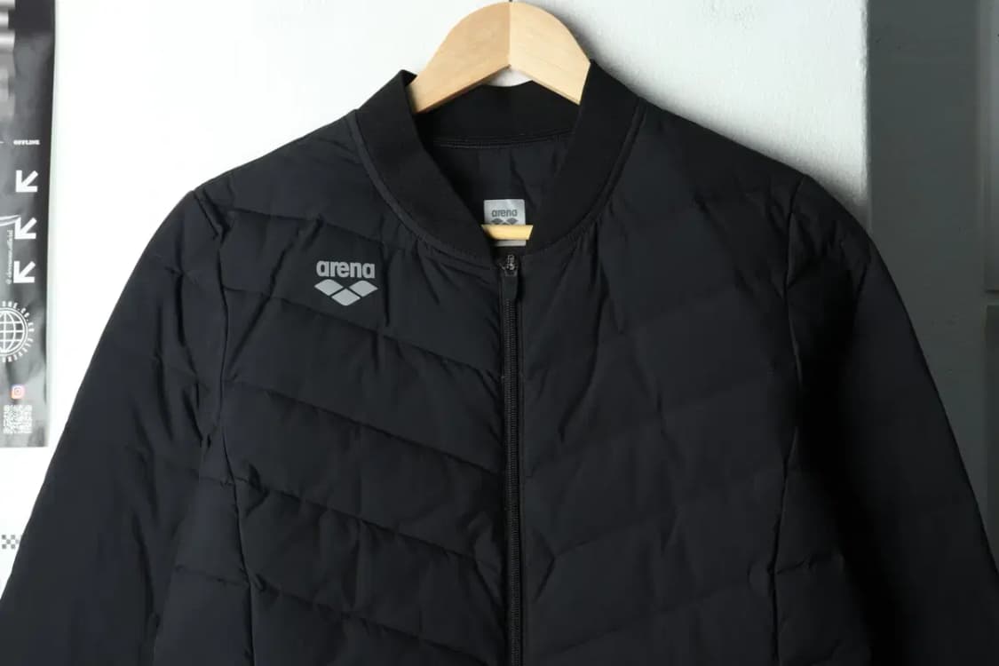 W(M) 아레나 패딩 점퍼자켓 구스다운 블랙 롱-166EC 상품이미지3