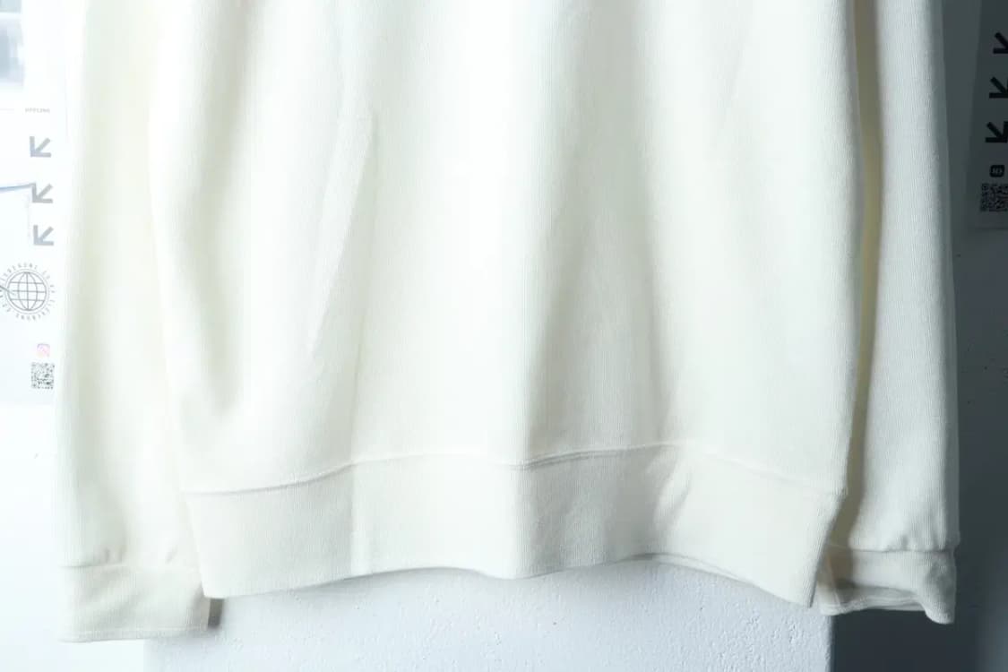 (L-XL) 수아레 니트 반폴라 무지 아이보리-16A7A 상품이미지4