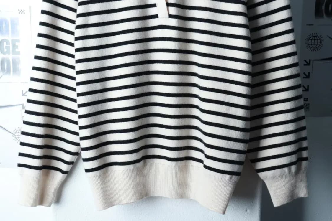 (S-M) 던스트 니트 카라 반집업 캐시미어-16A7B 상품이미지4