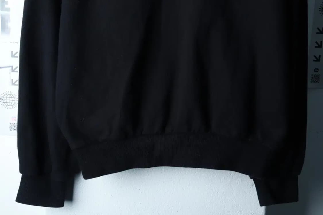 (M-L) 어반스터프 맨투맨 티셔츠 반집업 블랙 올드스쿨-16A7F 상품이미지4