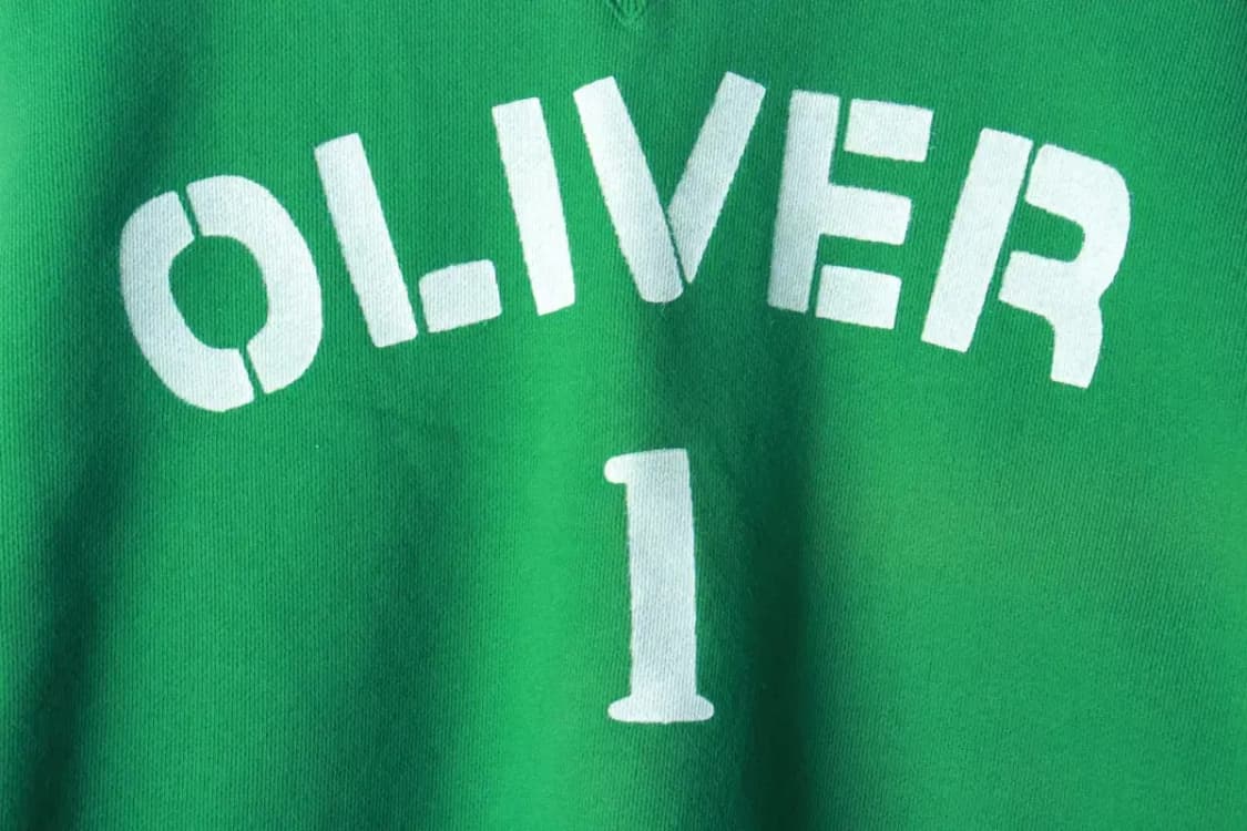 (S-M) 토마스모어 맨투맨 티셔츠 루즈핏 그린 올드스쿨-16A82 상품이미지5