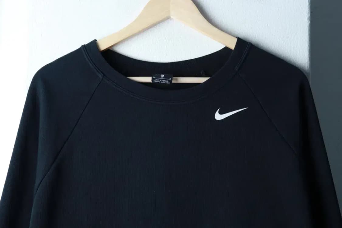 W(M-L) 나이키 맨투맨 티셔츠 루즈핏 나그랑 블랙-16A83 상품이미지3