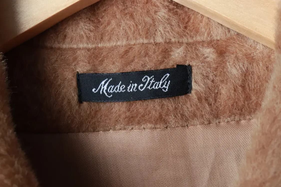 W(S-M) 브랜드빈티지 코트자켓 이태리 멤버그 고급 라마-16A86 상품이미지5