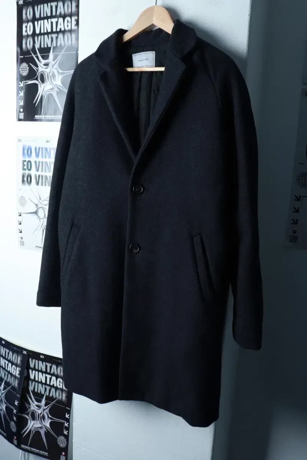 (F) COSTUME O'CLOCK 커스텀어클락 코트자켓 울-16A87 상품이미지1