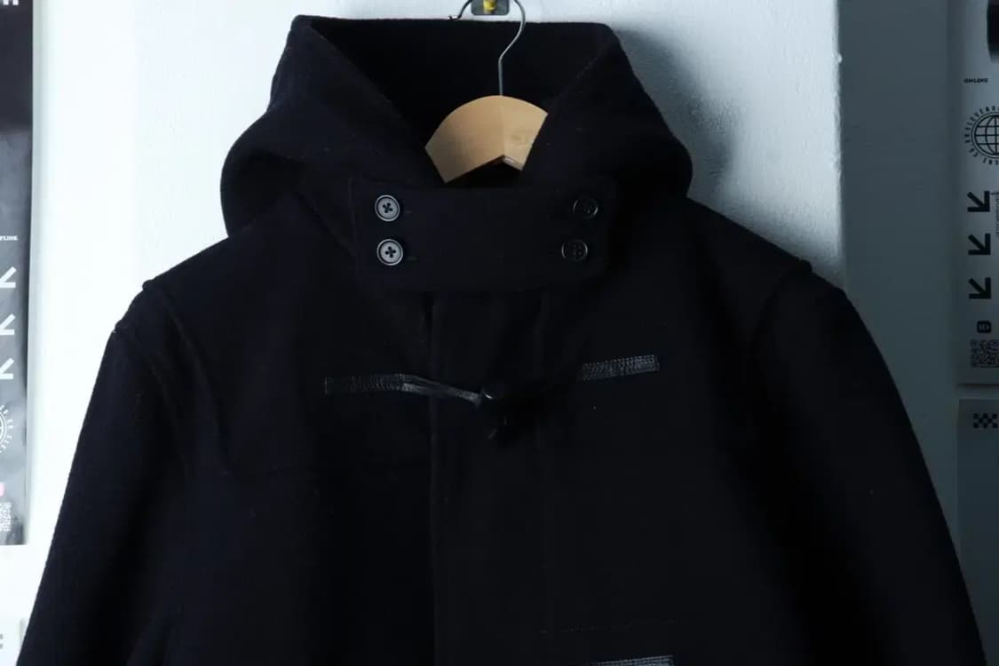 (S) 클럽모나코 코트자켓 한섬 더플 떡코 떡볶이 네이비 울-16A89 상품이미지3