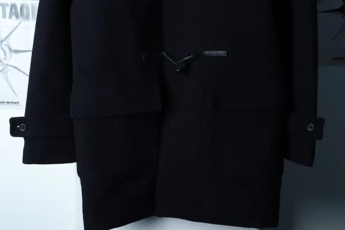 (S) 클럽모나코 코트자켓 한섬 더플 떡코 떡볶이 네이비 울-16A89 상품이미지4