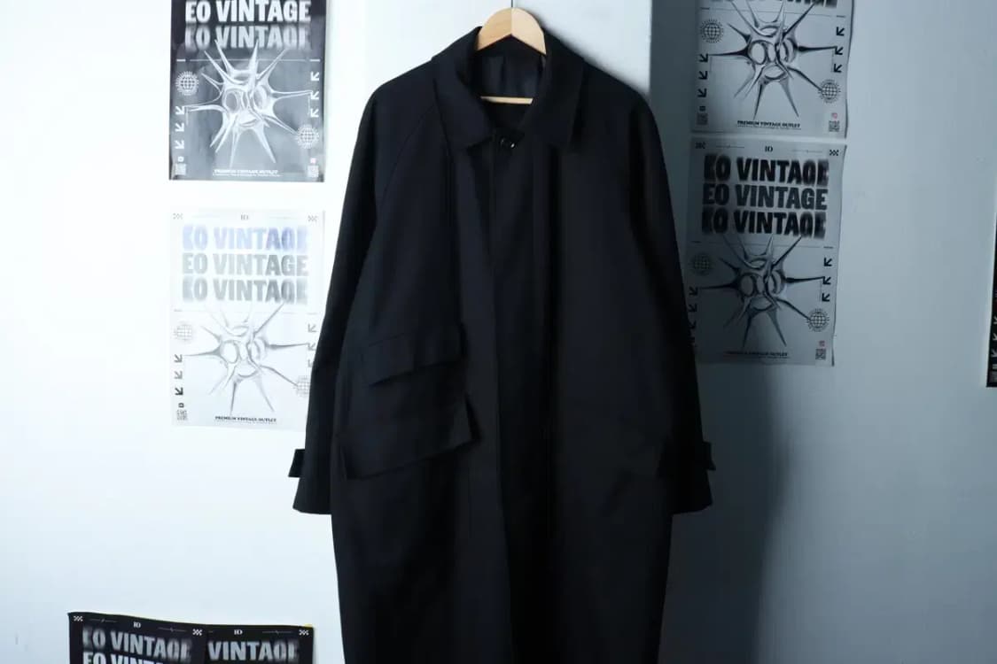 (L-XL) 수아레 코트자켓 발마칸 블랙 면-16A8B 상품이미지2