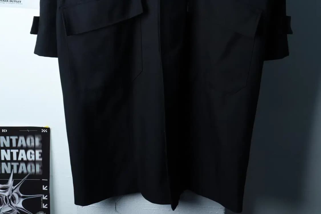 (L-XL) 수아레 코트자켓 발마칸 블랙 면-16A8B 상품이미지4